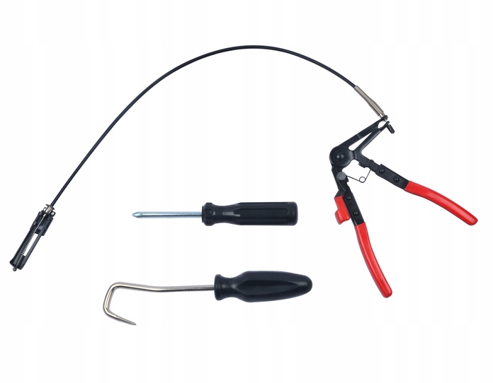 SZCZYPCE DO OPASEK ZACISKOWYCH OSŁON ZESTAW 9 ELEMENTÓW Kod producenta SK1002