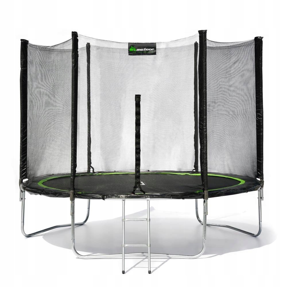

Duża Trampolina Ogrodowa Meteor 300 cm Siatka