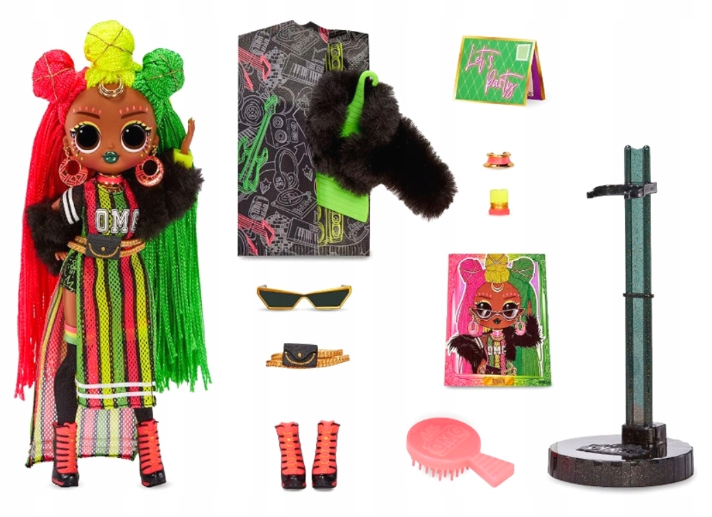 DUŻA LALKA LOL OMG SUPRISE AŻ 20 AKCESORII PREZENT Waga produktu z opakowaniem jednostkowym 0.49 kg