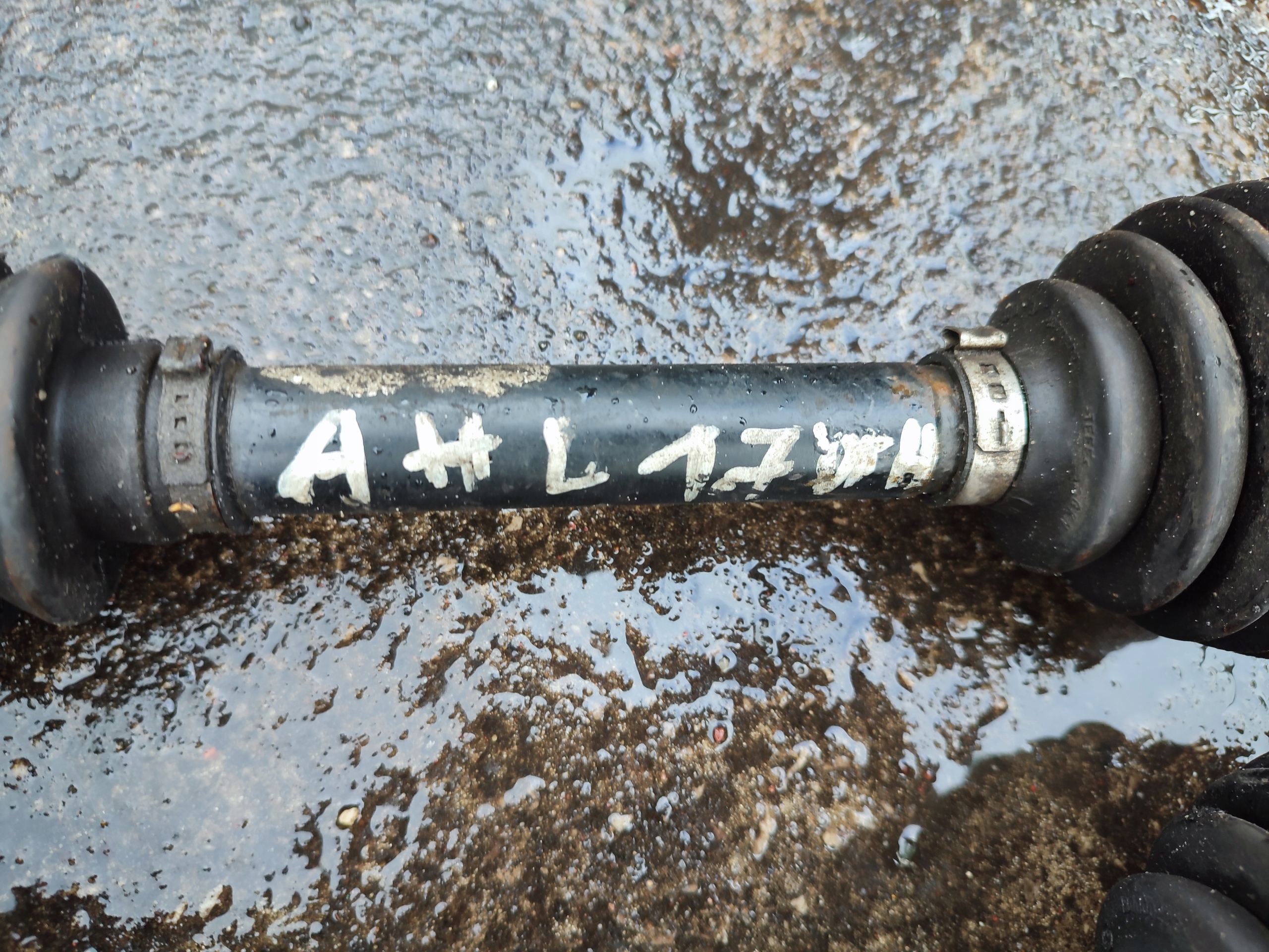semi-axis left short. OPEL ASTRA III 1.7