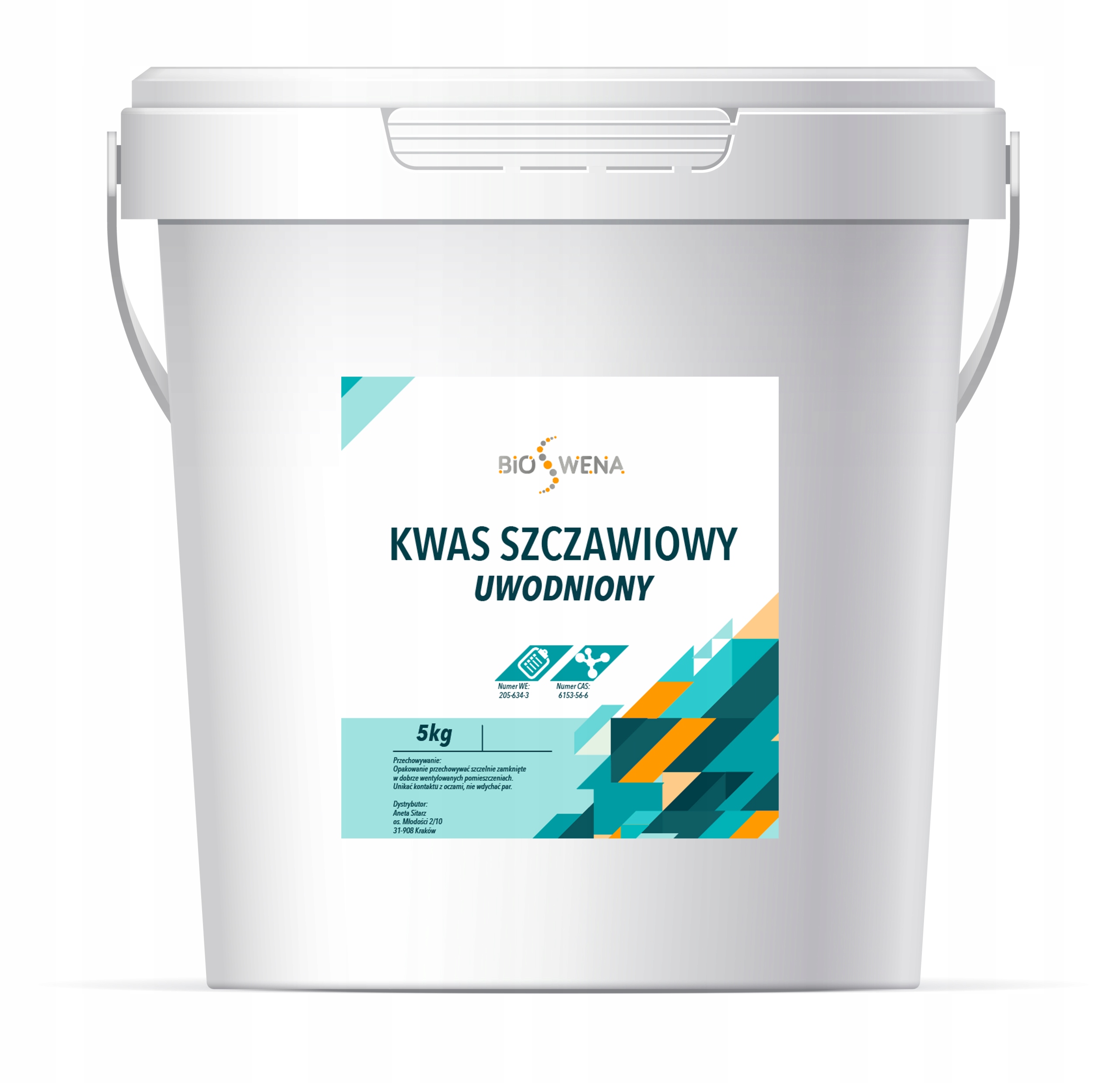 

Kwas szczawiowy 5kg przeciw warrozie 99,5%