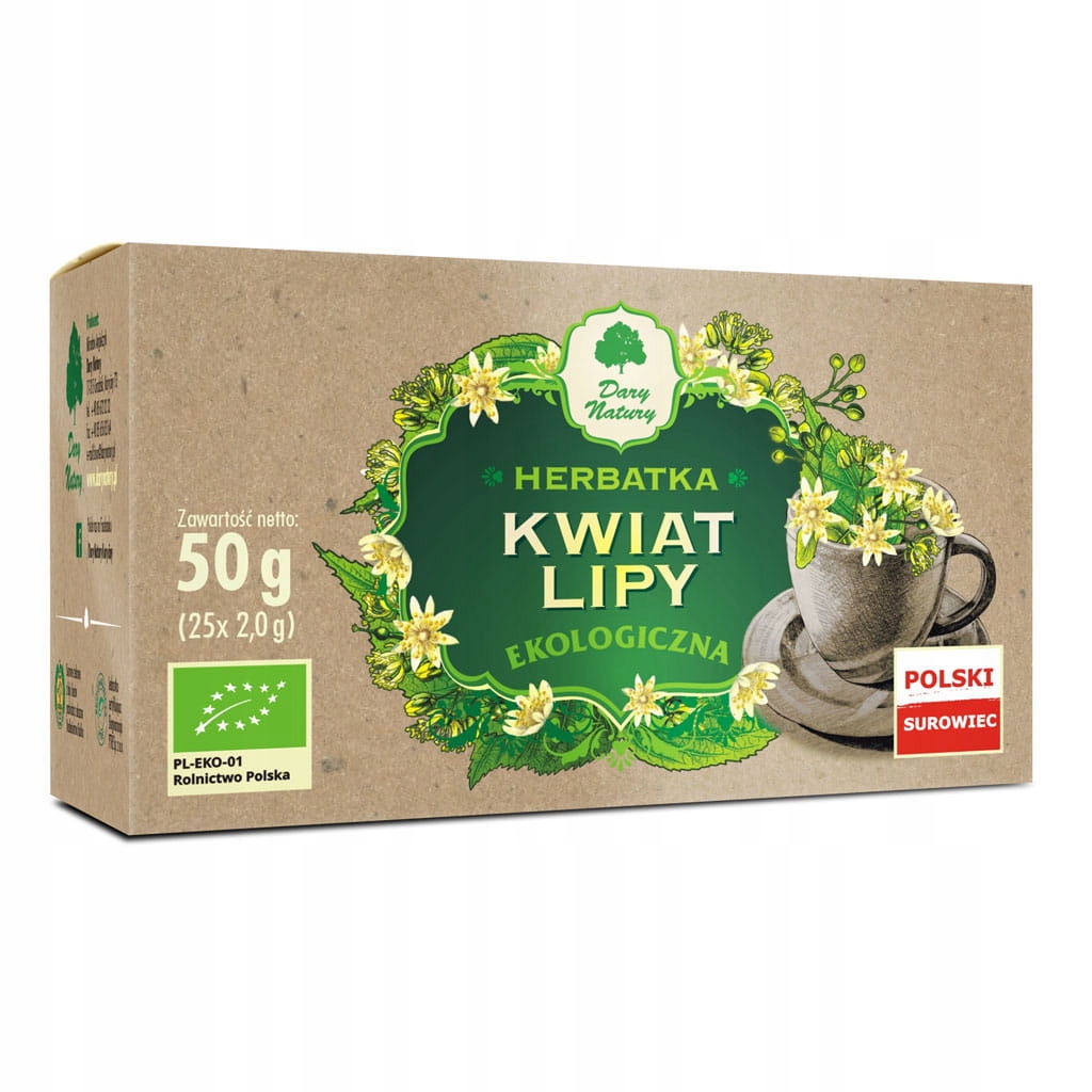 Čaj z lipového květu Bio (25 x 2 g) 50 g