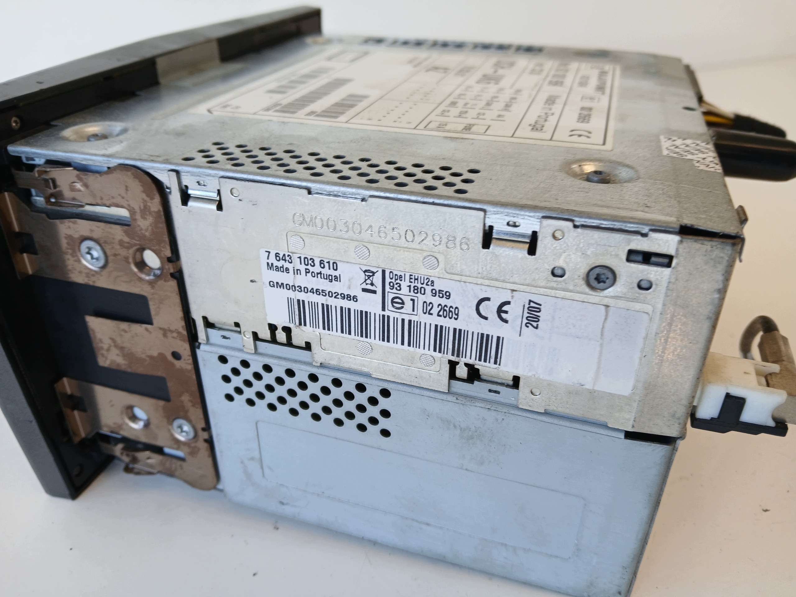 OPEL ASTRA H RADIO FABRYCZNE CD 93180959