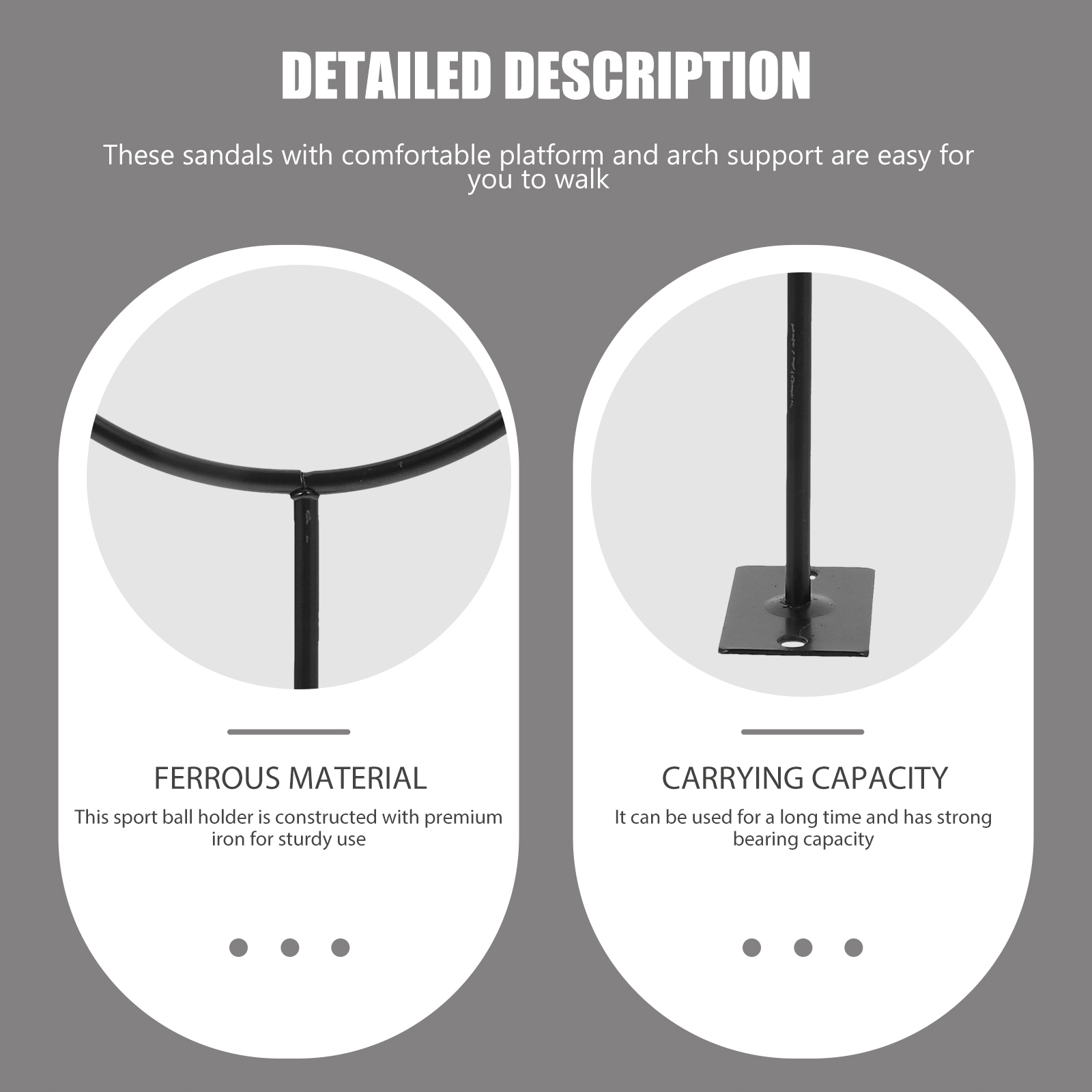 Ball Bracket Soccer Hat 5 Pcs