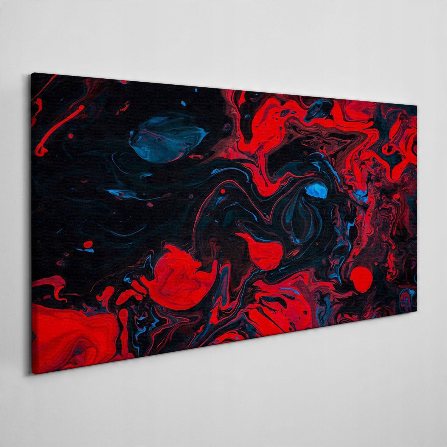 

Obraz ścienny na płótnie Czerwone plamy 100x50 cm