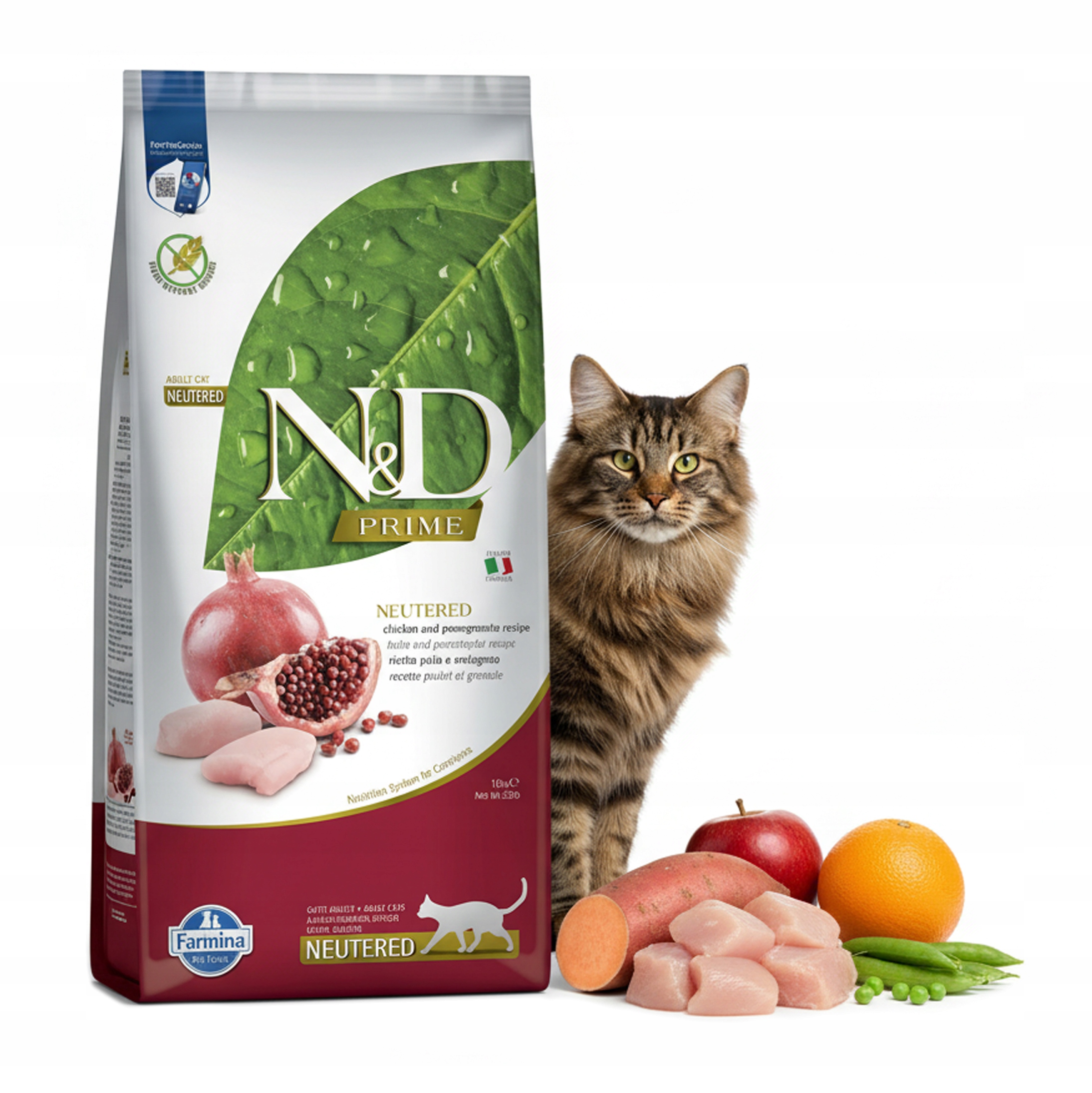 Farmina Nd Prime Neutered Cat Chicken 10kg sucha dla kota po sterylizacji