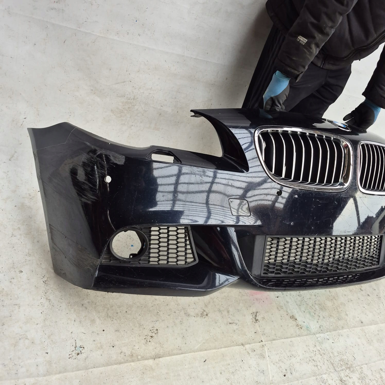 BMW 5 F10 F11 10-13 m-packet bumper front front SPR PDC