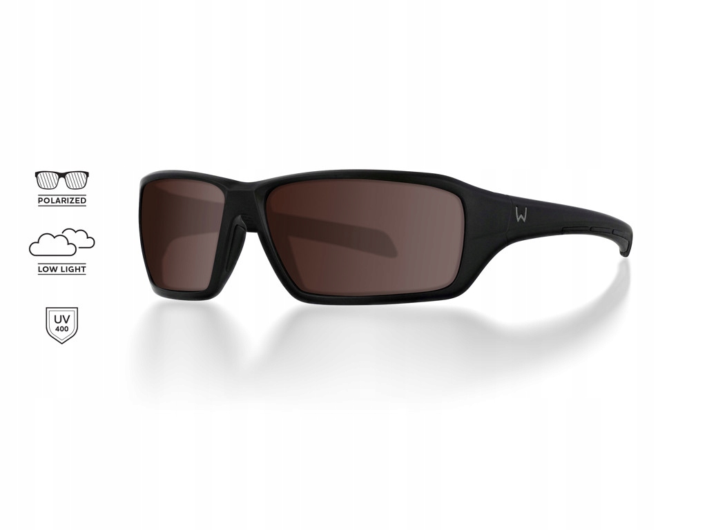 Polarizační brýle Westin W6 Sport 15 Matte Black Lb Rose Ar Purple