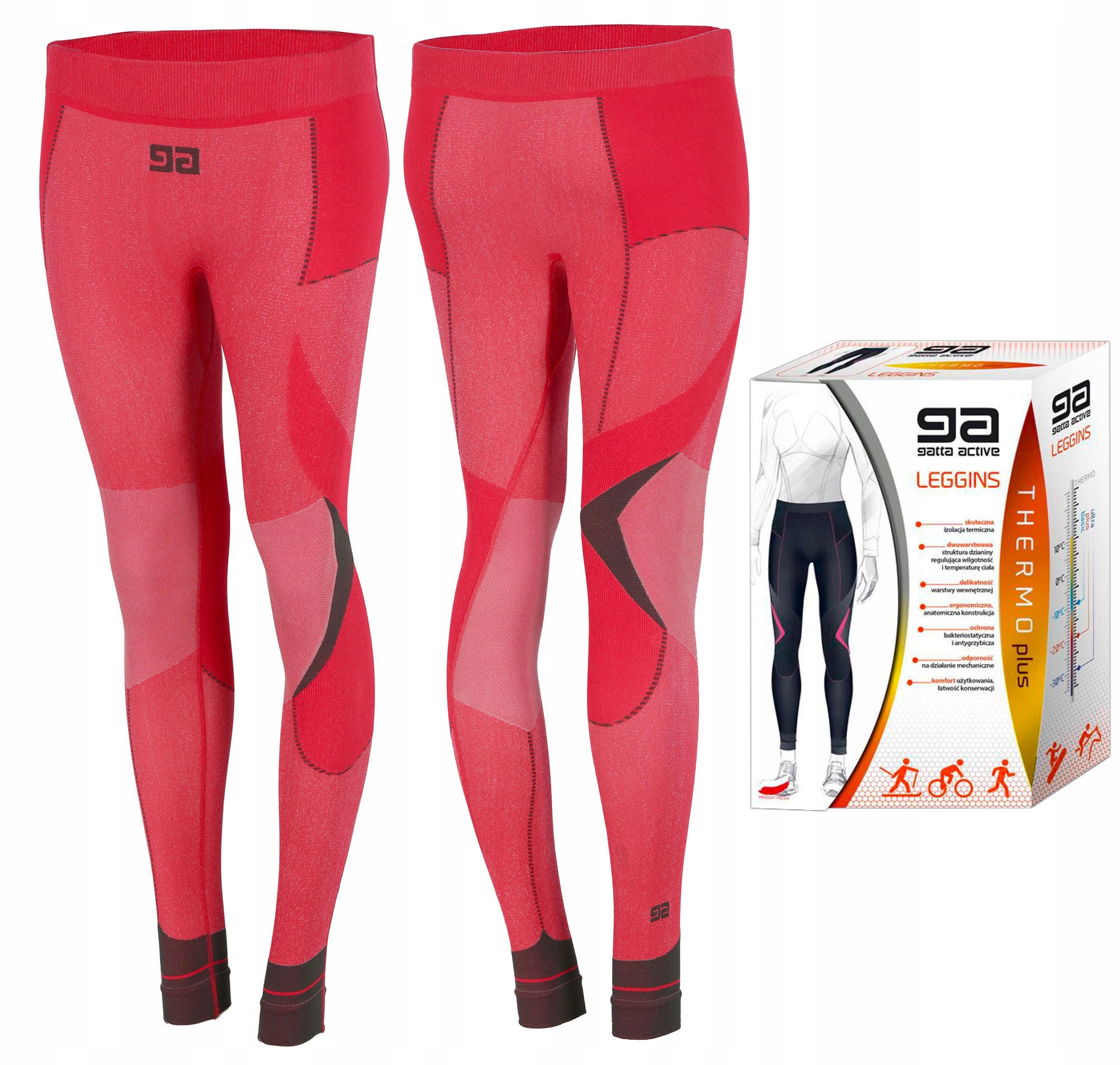 Dámské termoaktivní kalhoty Gatta Active Thermo Plus Malinová S