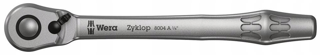 Grzechotka dwukierunkowa z przełącznikiem Zyklop Metal Switch 1/4" Wera