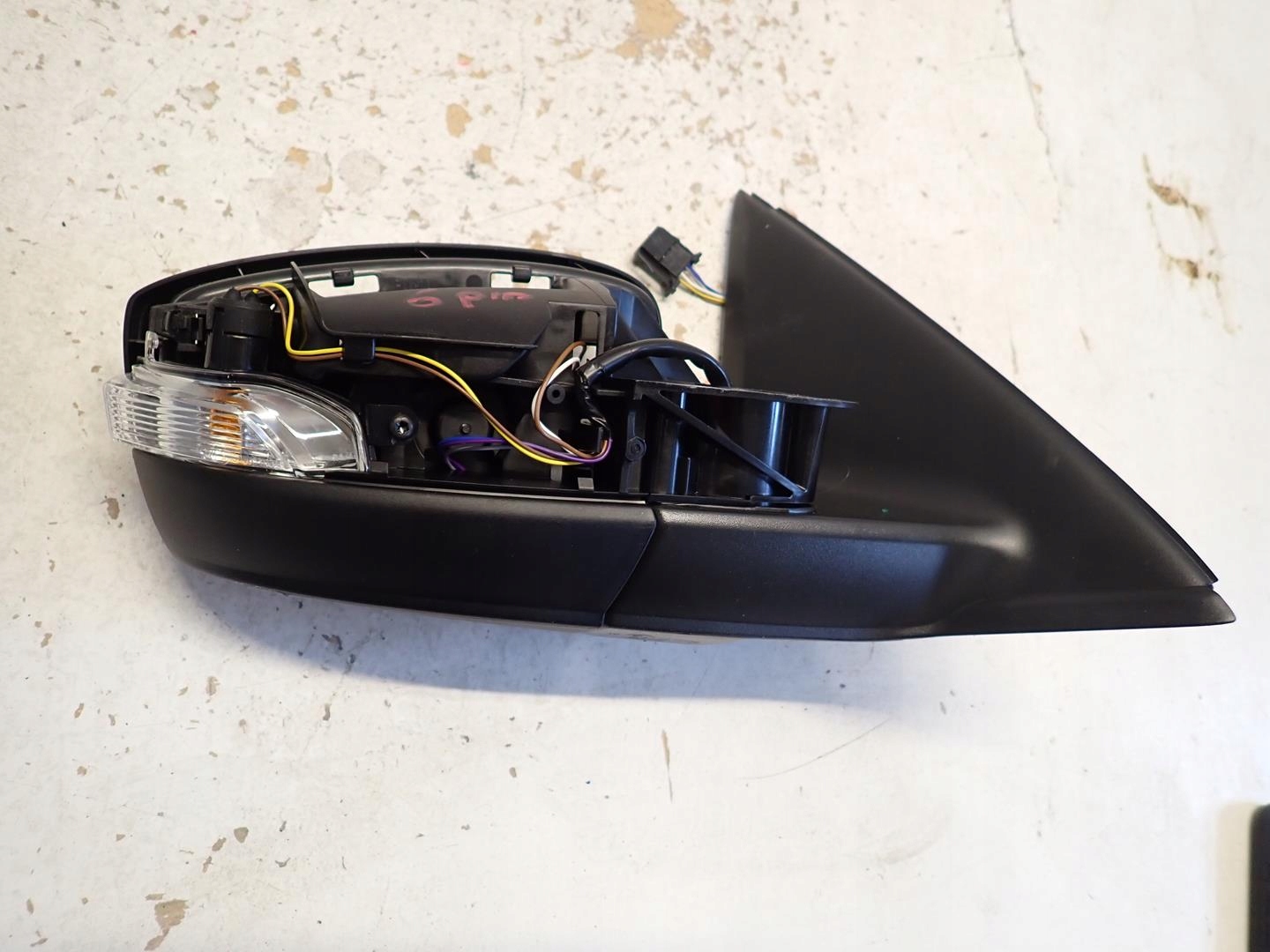 mirror right SKODA FABIA III 2014- 6PIN 6V1857508C