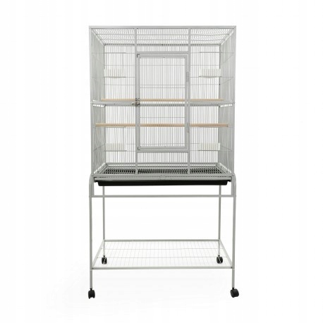 Klatka dla papug i ptaków na kółkach 82x52x150 cm