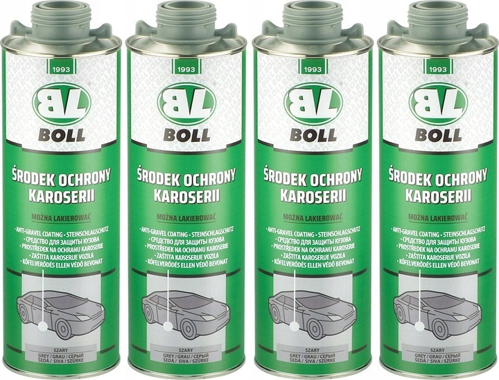 БОЛЛ ЯГНЕНОК СРЕДСТВА ЗАЩИТЫ КУЗОВА 1L X 4 СЕРЫЙ