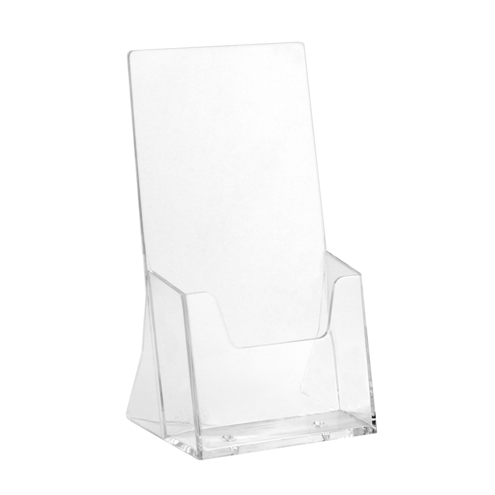 Stojak na ulotki DL pojemnik plexi odlewany