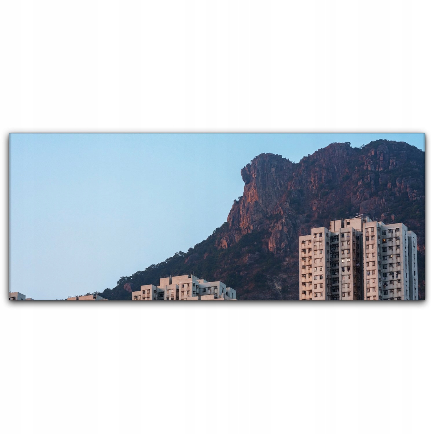 

Obraz płótno canvas 125x50 Góry Budynki Krajobraz