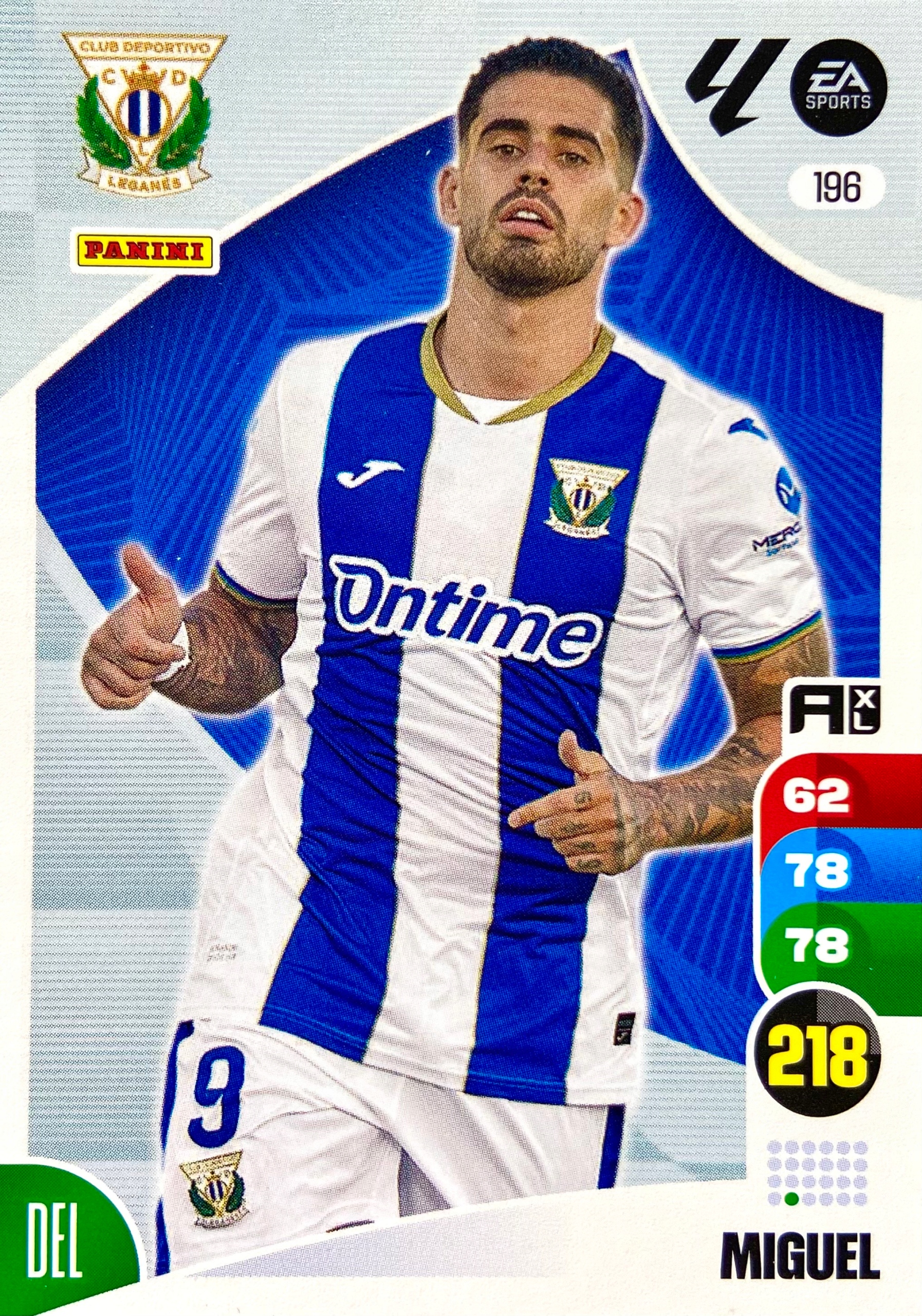 Panini La Liga 2024-25 2025 Base 196 Miguel CD Leganes
