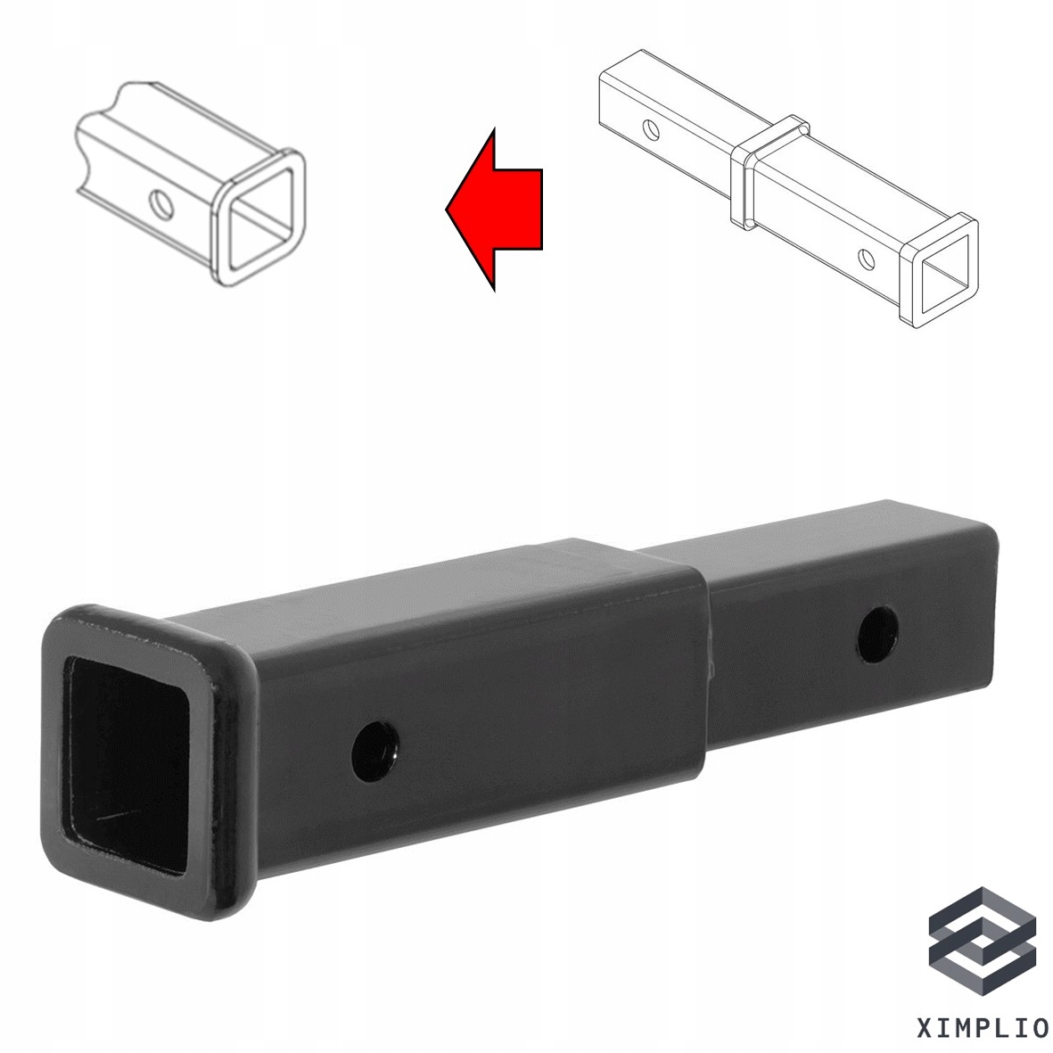 Prodloužení tažného zařízení 51x51 Usa (+25cm) pro Chrysler 300 C II 2011-