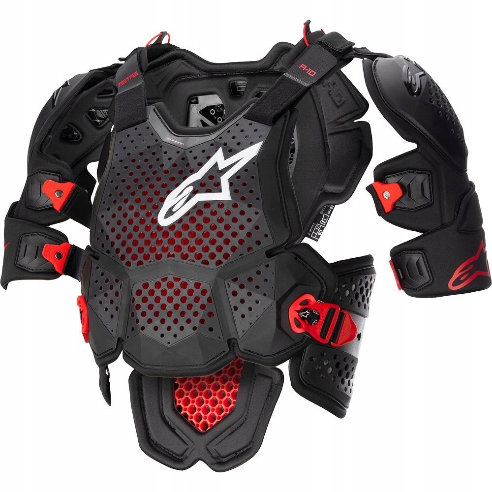 Alpinestars A-10 V2 Full Chest buzer čierny M/L