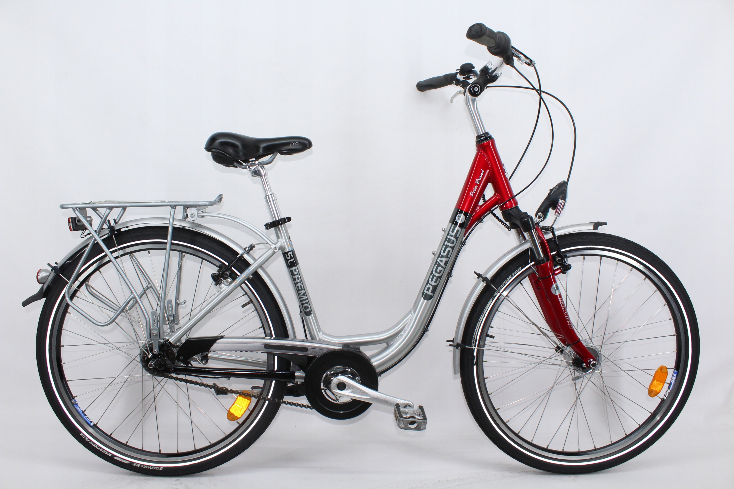 PIĘKNY ALUMINIOWY ROWER DAMSKI "PEGASUS" KOŁA 28'' 8 BIEGÓW NEXUS