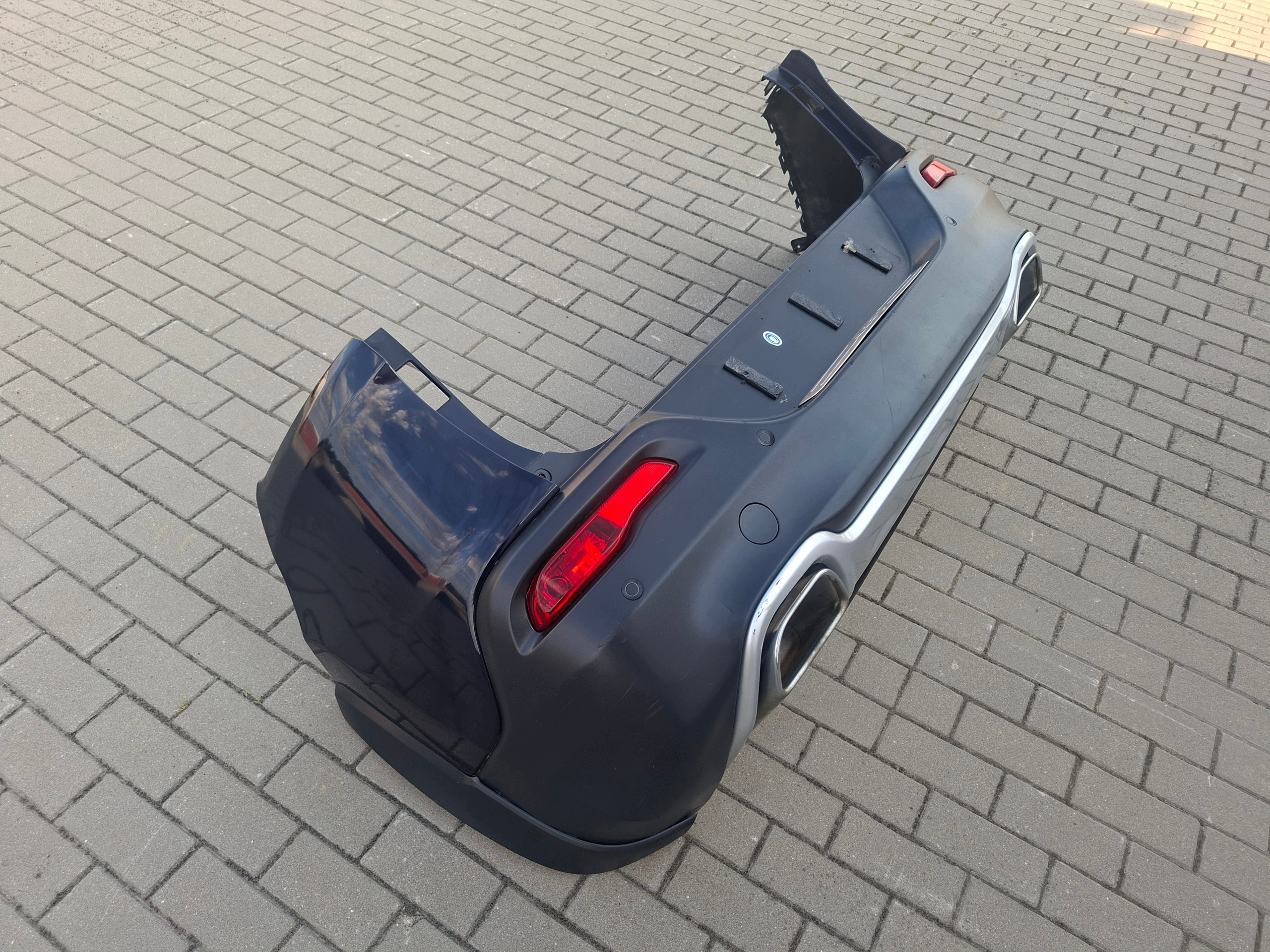 bumper rear part rear complete PDC JEEP CHEROKEE V KL PBU