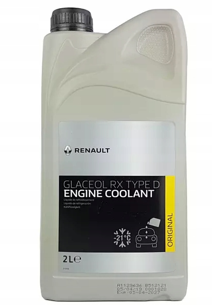 PŁYN CHŁODNICZY RENAULT - GLACEOL RX TYPE D - 2L
