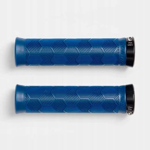 Uchwyty rowerowe Bontrager 31mm 130mm Niebieskie