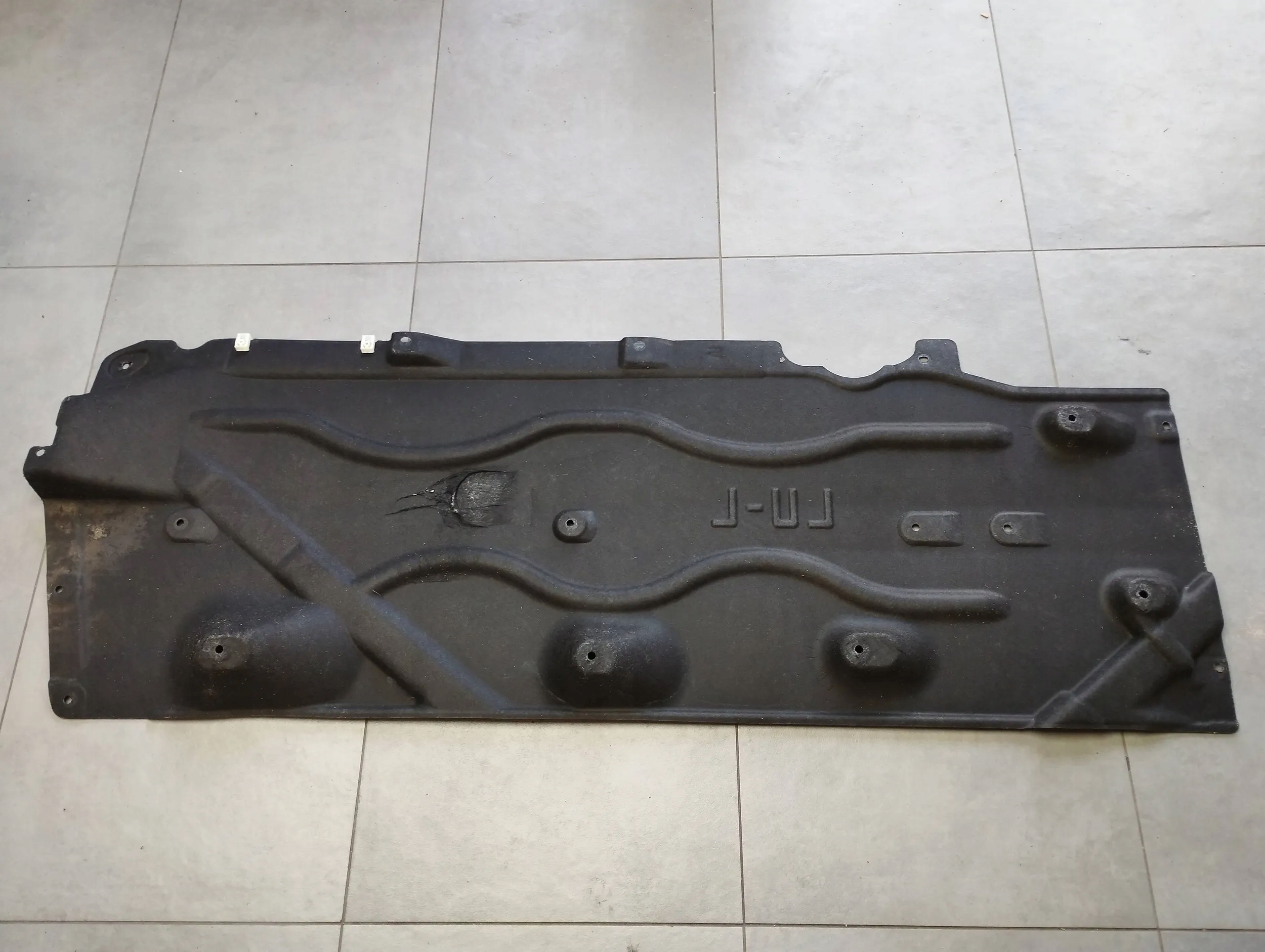 BMW X1 F48 Blende Abdeckung Unterfahrschutz links
