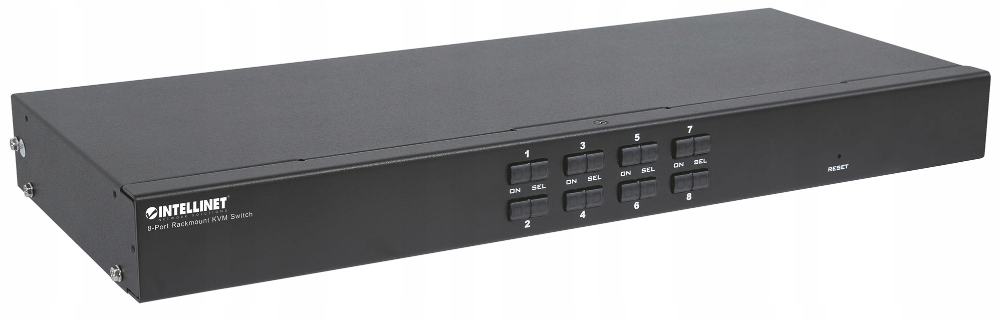 Intellinet Przełącznik KVM VGA/USB/PS2 8x1 z OSD Rackowy