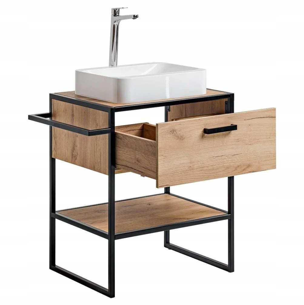 Szafka pod umywalkę 70cm 1 Szuflada BROOKLIN 825A FSC Typ pod umywalkę