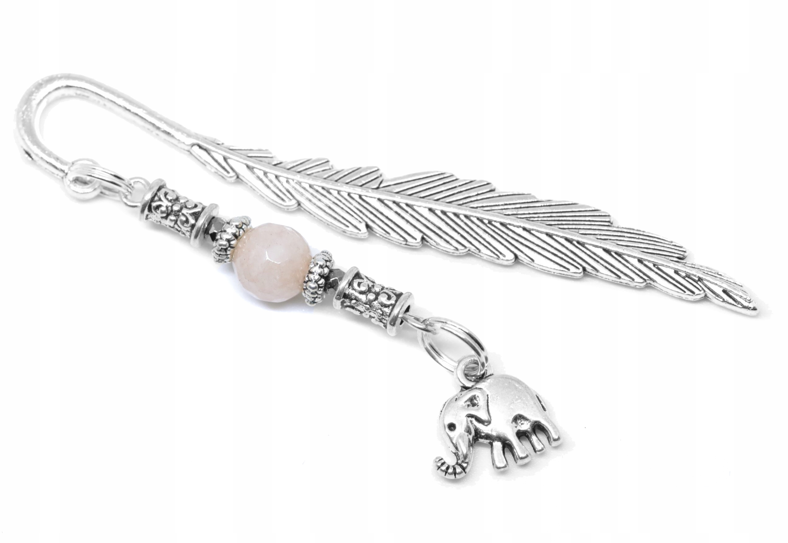 ZAKŁADKA DO KSIĄŻKI słoń NA SZCZĘŚCIE jadeit