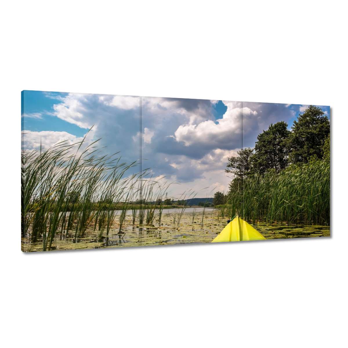 Obrazy 180x90 Kajak po jazere