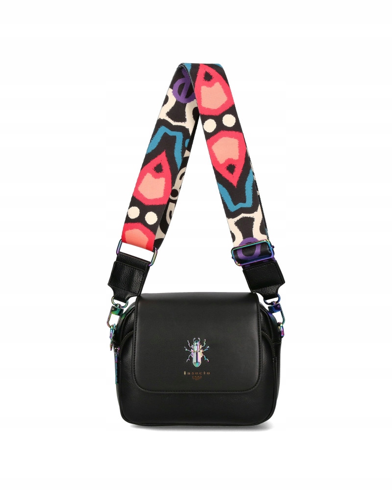 Ego kabelka přes rameno eko kůže vícebarevná s vyměnitelnou klopou