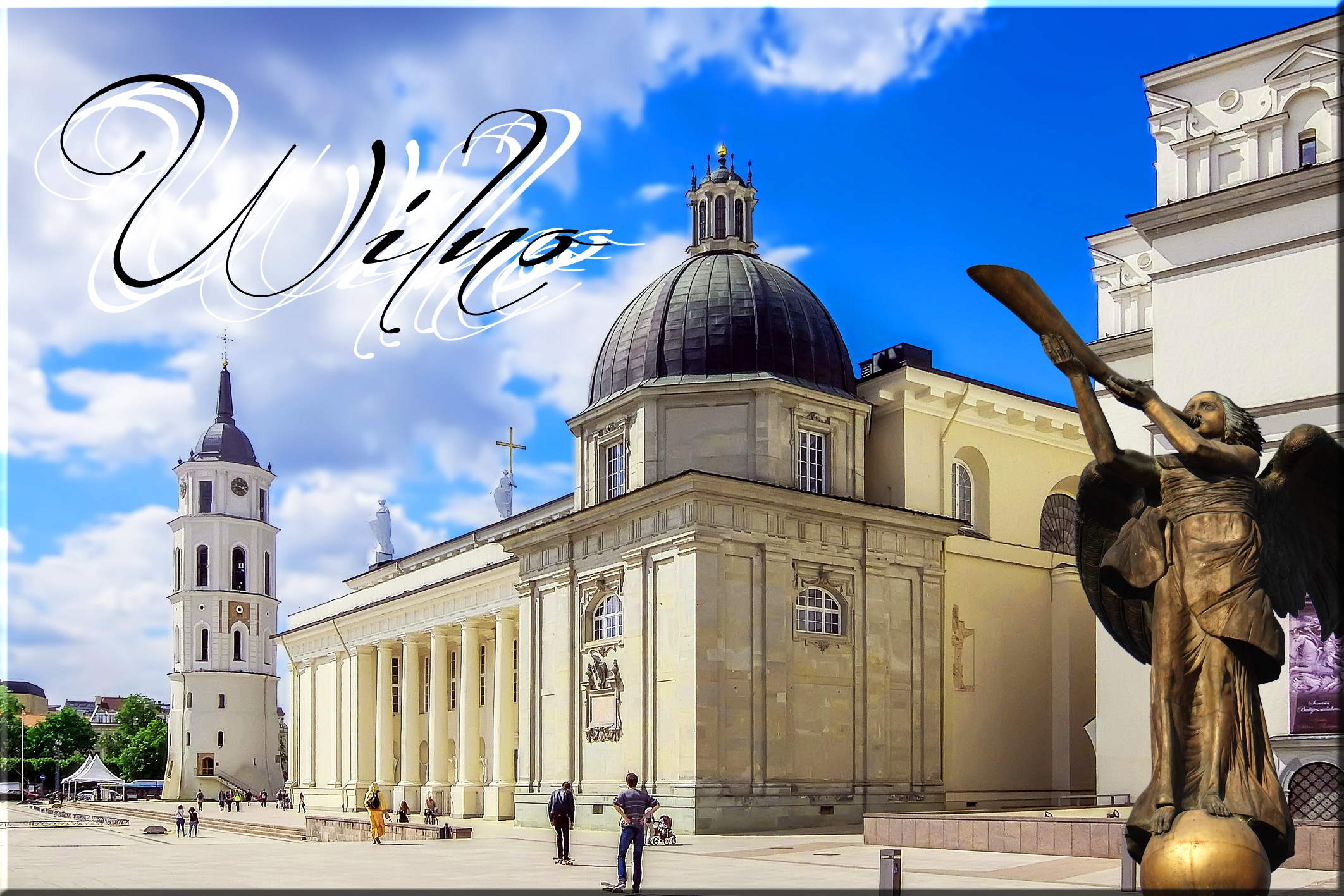 

Wilno Litwa Magnes Magnesy Na Lodówkę Duży