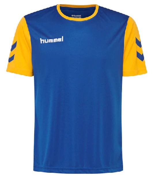 Koszulka Sportowa Niebieska Klasyczny T-shirt Z Logo Hummel 116