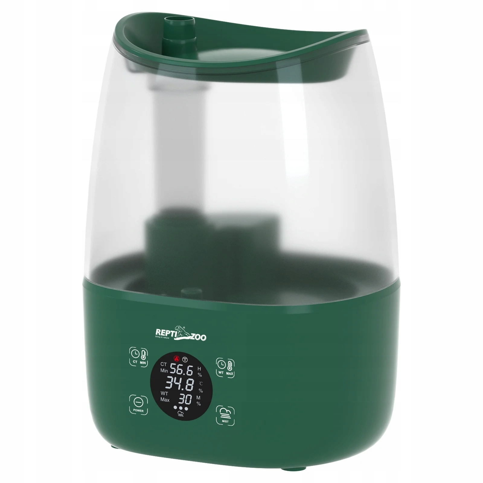 Levně Mlhovač S Hygrostatem, Generátor Mlhy Pro Terária, Digitální Zvlhčovač Vzduchu