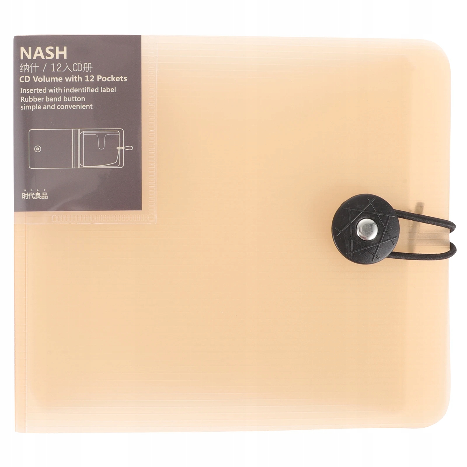 PRZEZROCZYSTE PORTFELE PODRÓŻNE TORBA NA CD DYSK PRZENOŚNY