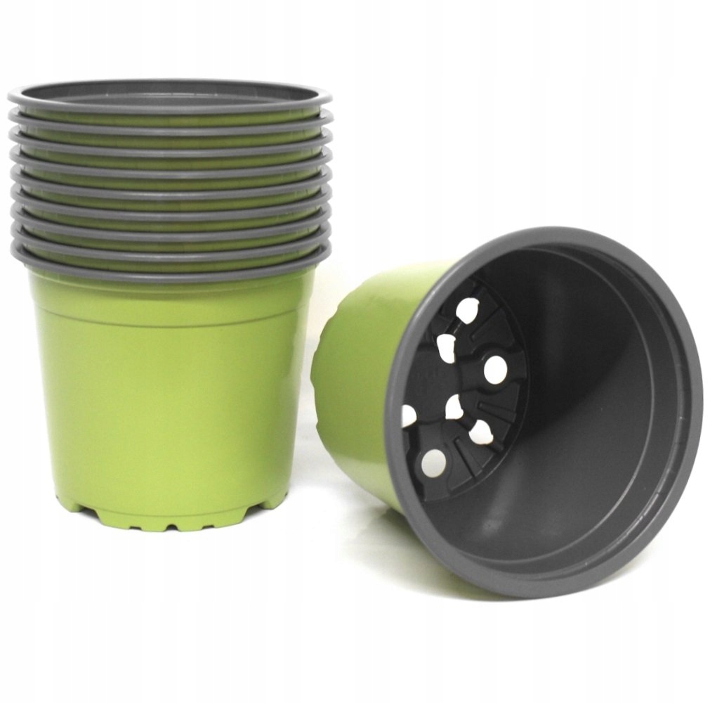 

Doniczki produkcyjne zielone okrągłe 11,5cm 10szt