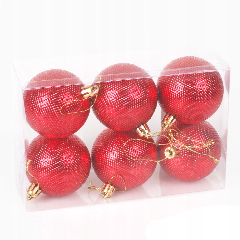 

Bombki Zawieszki Kule 6CM Ozdoby Choinkowe Święta