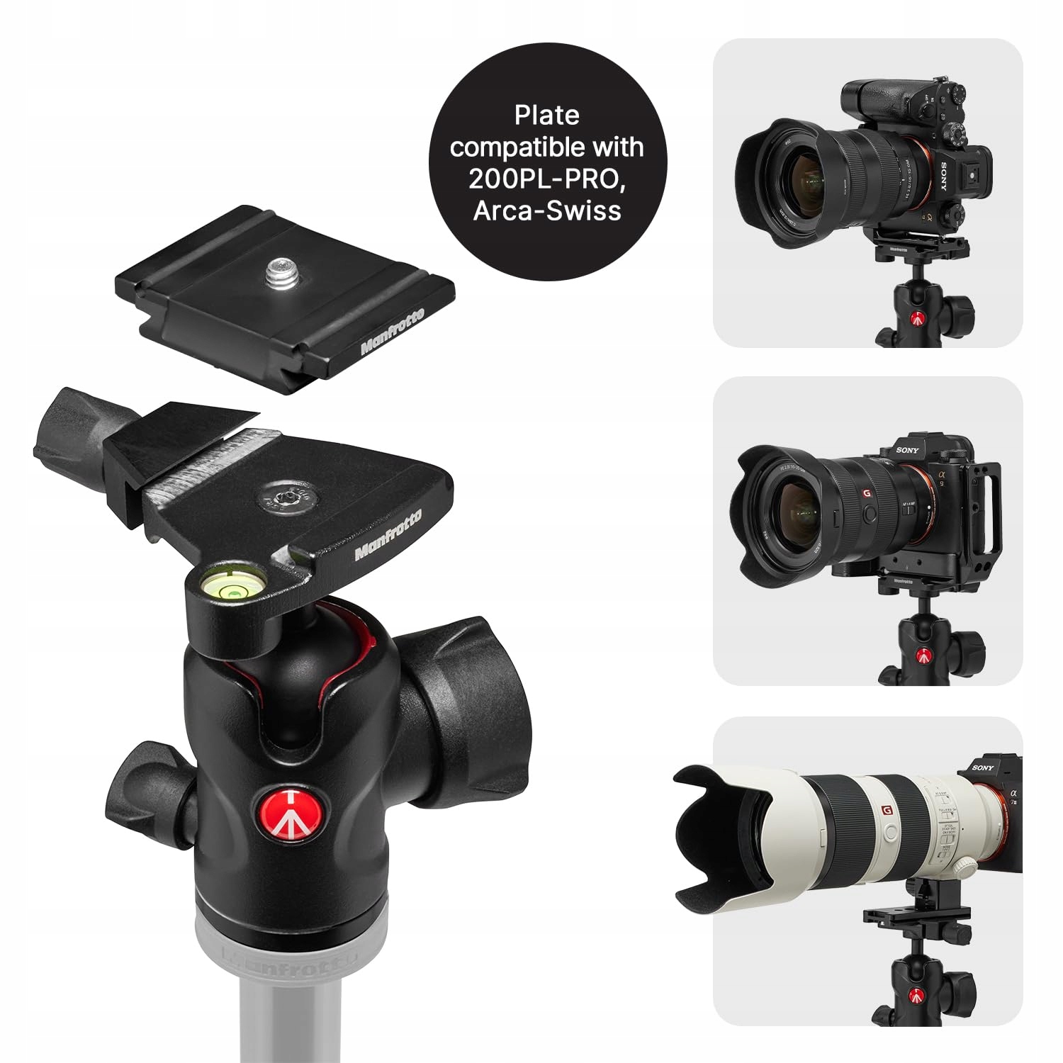 MANFROTTO Befree Advanced AS Statyw Podróżny Carbon DSLR i Bezlusterkowe — miniatura 4
