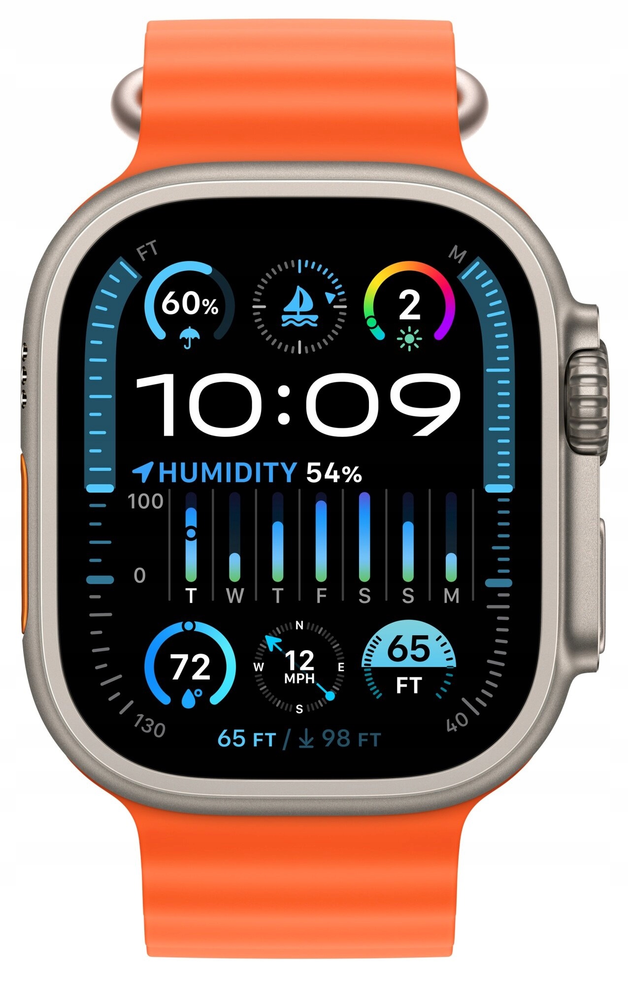 Smartwatch APPLE Watch Ultra 2 GPS + Cellular 49mm Kolor pomarańczowy