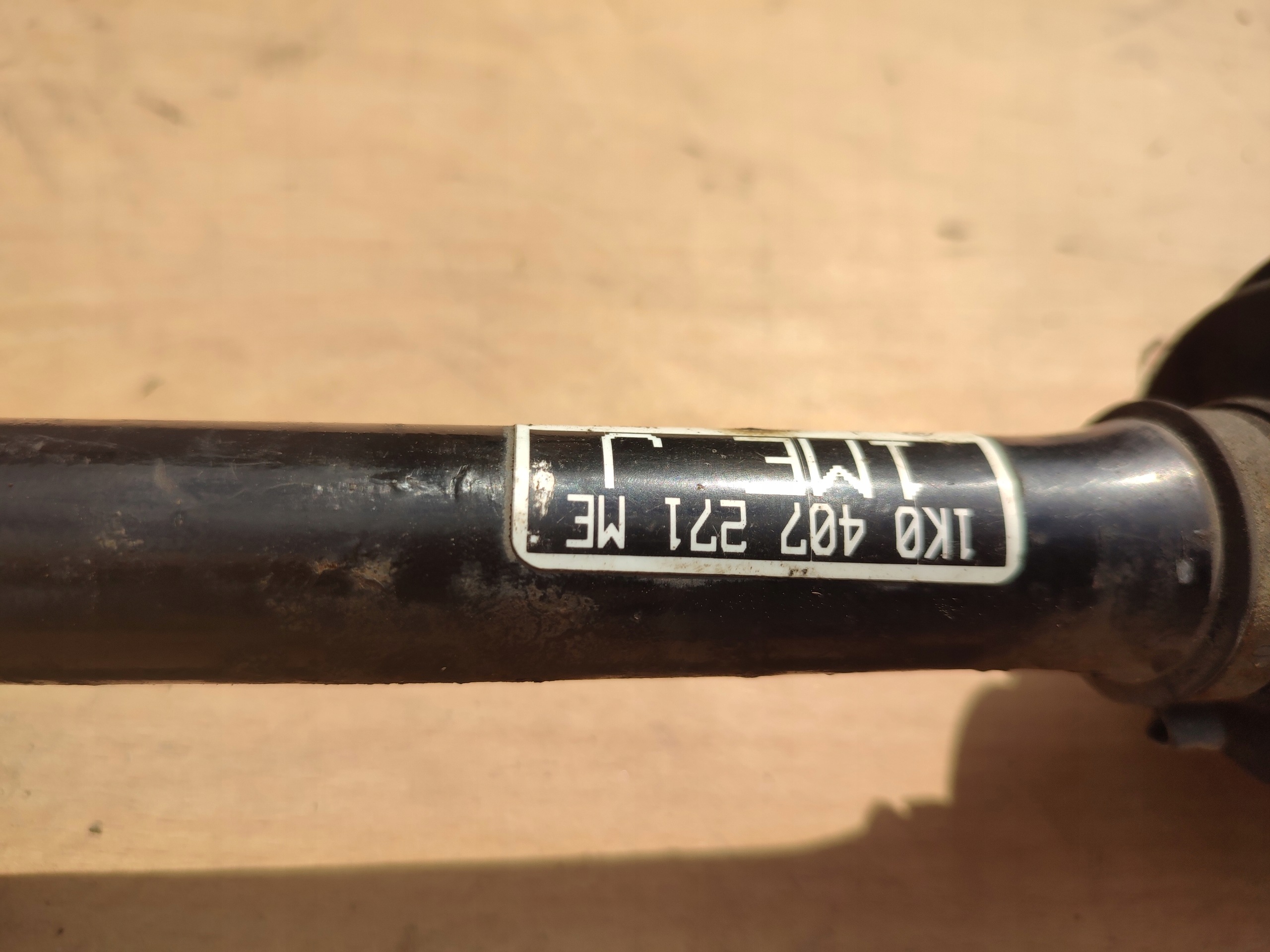 semi-axis left front VOLKSWAGEN VW GOLF VI 1K0407271ME