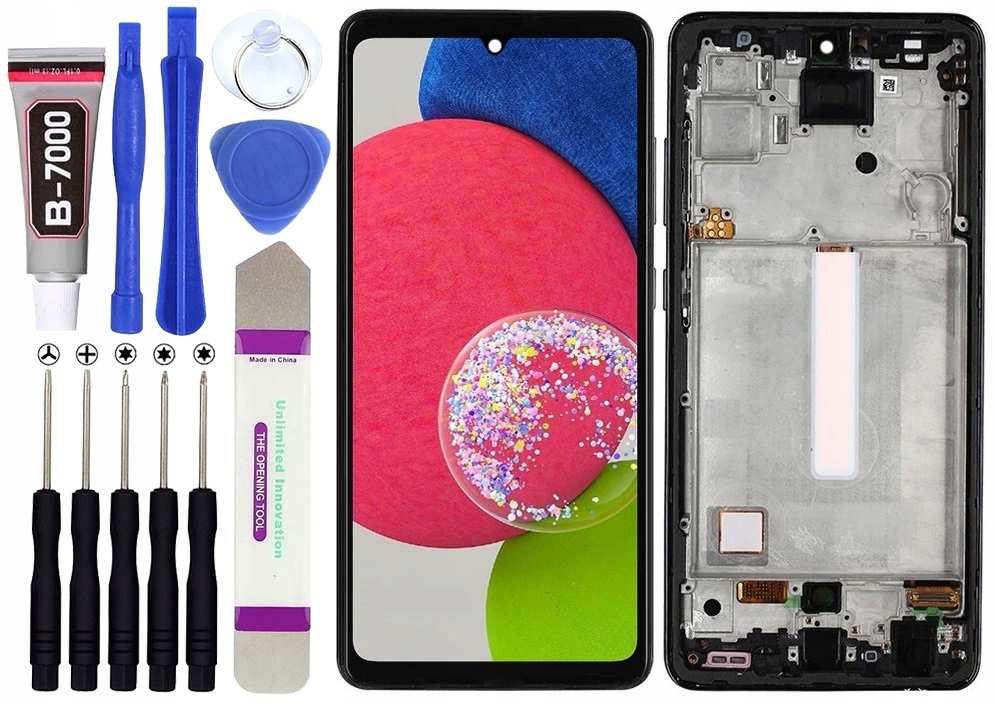 Displej pro Samsung Galaxy A52s 5G A528 Oled LCD Rámeček