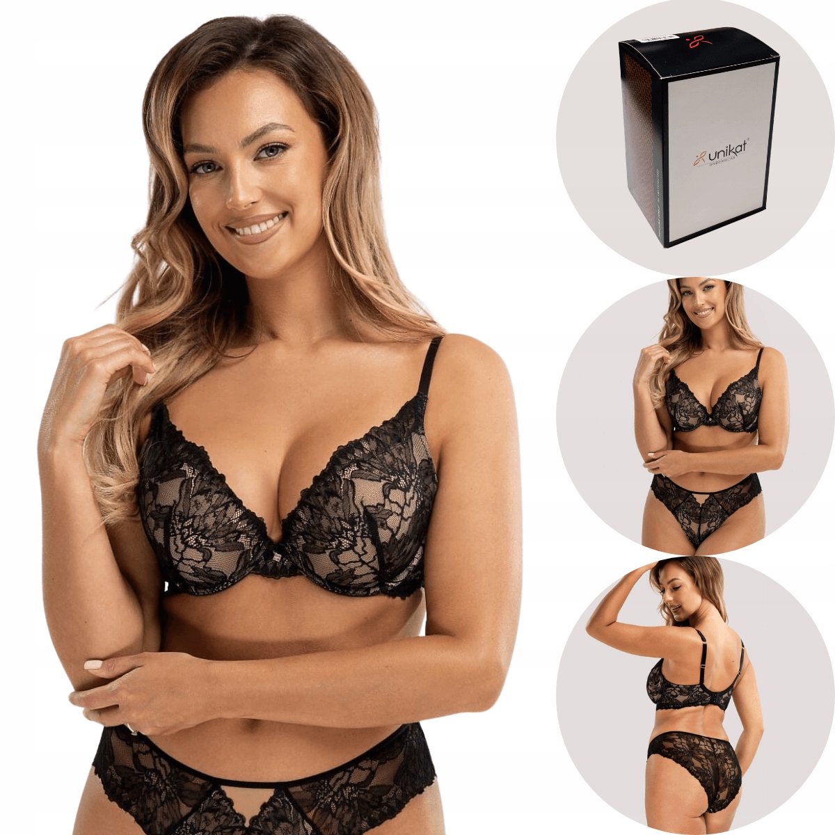 Unikat Podprsenka Push Up Kiana 75B