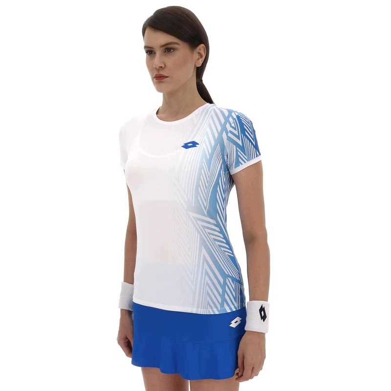 Dámské Tenisové Tričko Lotto Tech VI-D3 Tee White S