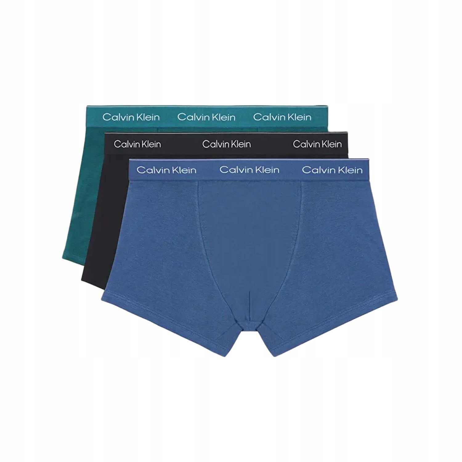 Slipy Calvin Klein Ck Relaxed Fit Trunk 3PK Icon Cotton XL Pánské