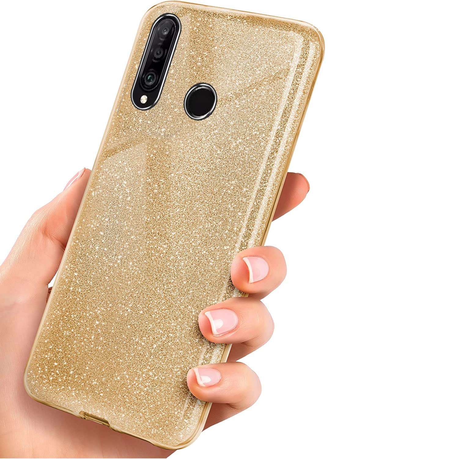 

Etui na Huawei P30 Lite Brokat Case Glitter Szkło