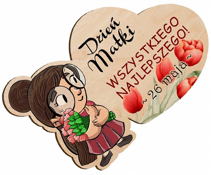 

Prezenty na Dzień Matki piękne magnesy dla mamy