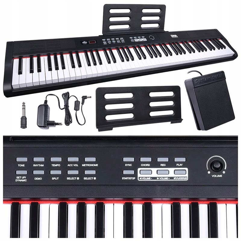 Dna Pp 88 digitální piano plnohodnotná klávesnice