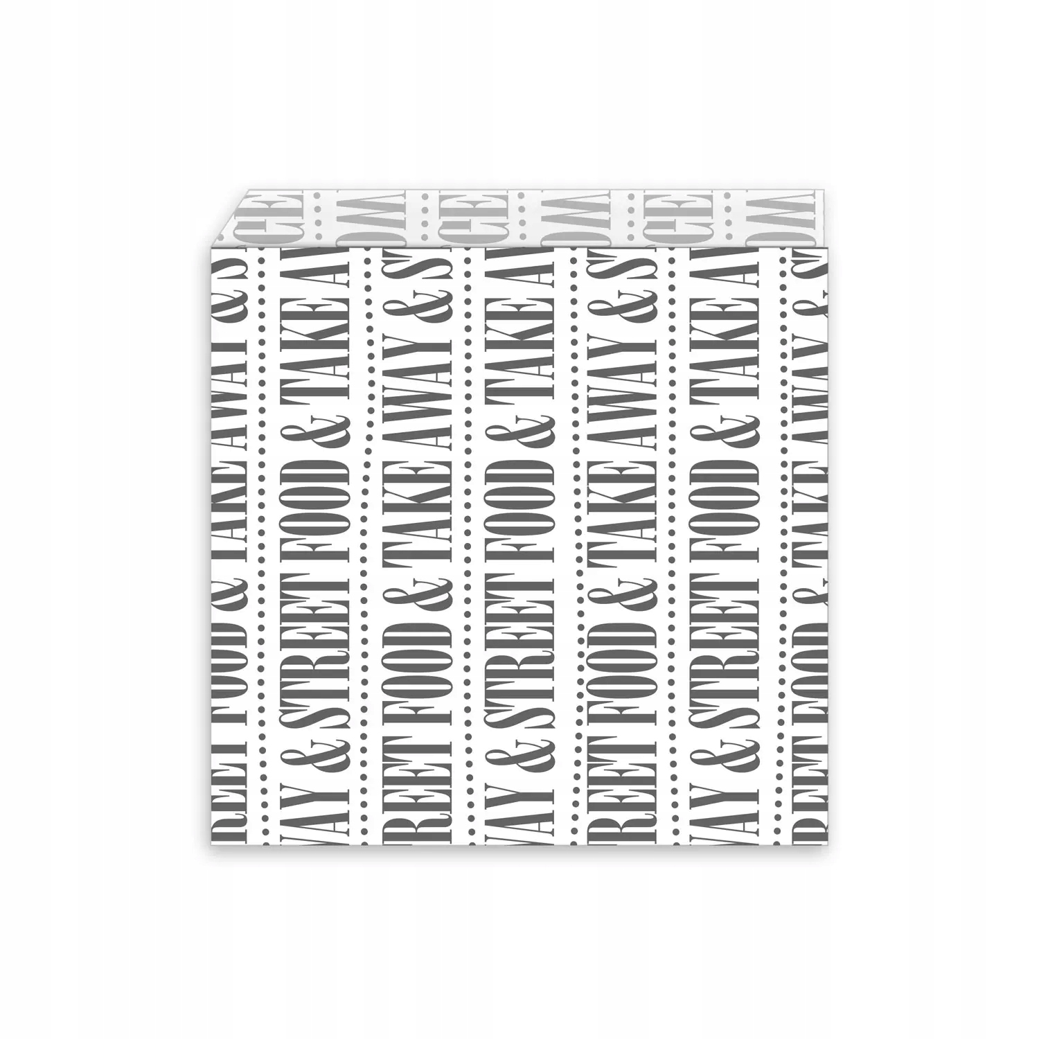 Koperty na hamburgery torebki eko 16x17cm 500 szt.