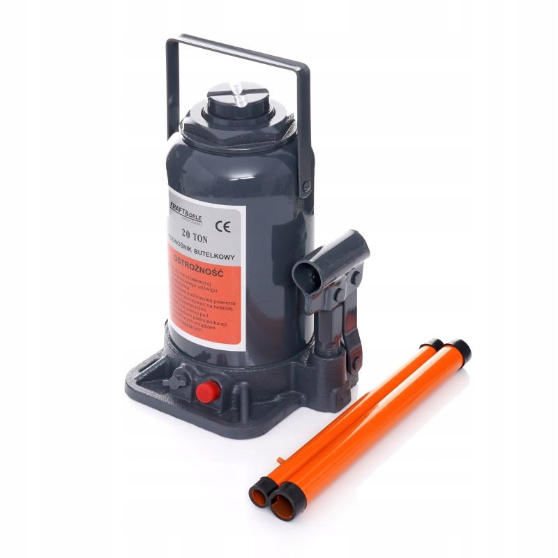 PODNOŚNIK BUTELKOWY HYDRAULICZNY SŁUPKOWY LEWAREK 20T Marka Kraft&Dele